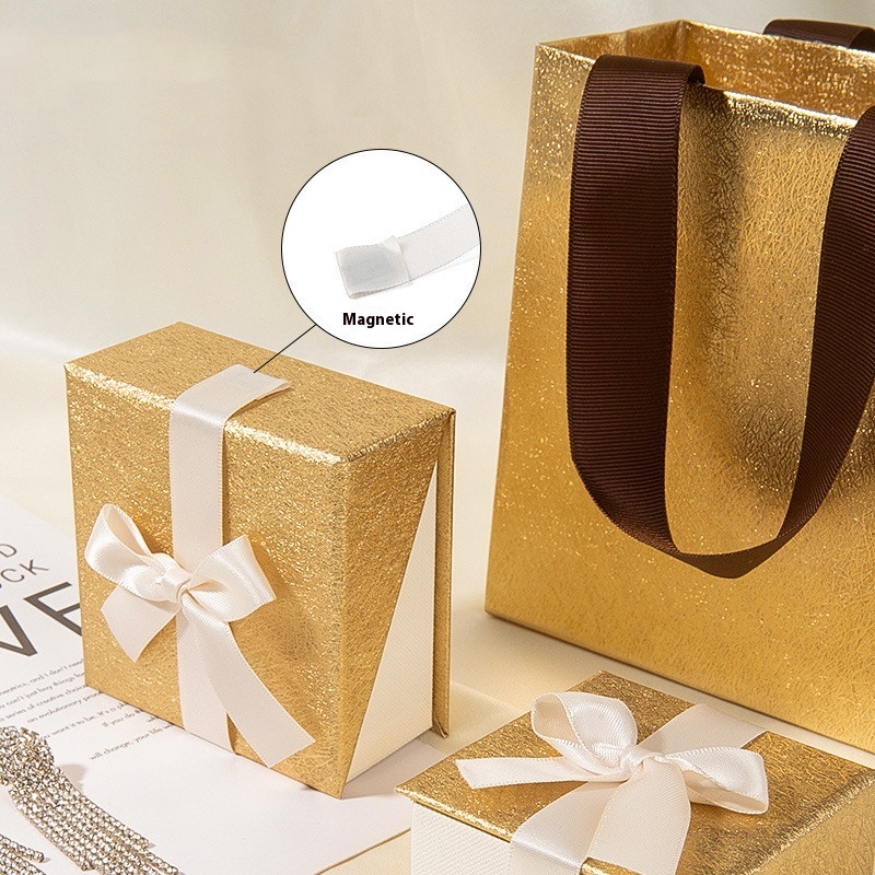 Magnetic Bow Jewelry Box