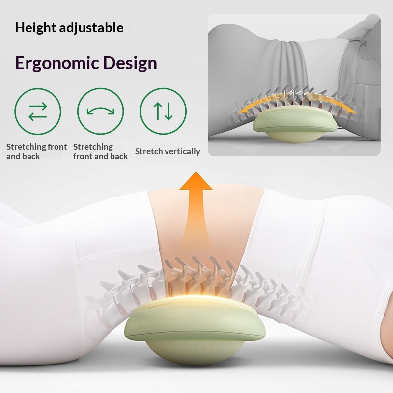Household Hot Compress Pulse Lumbar Massager