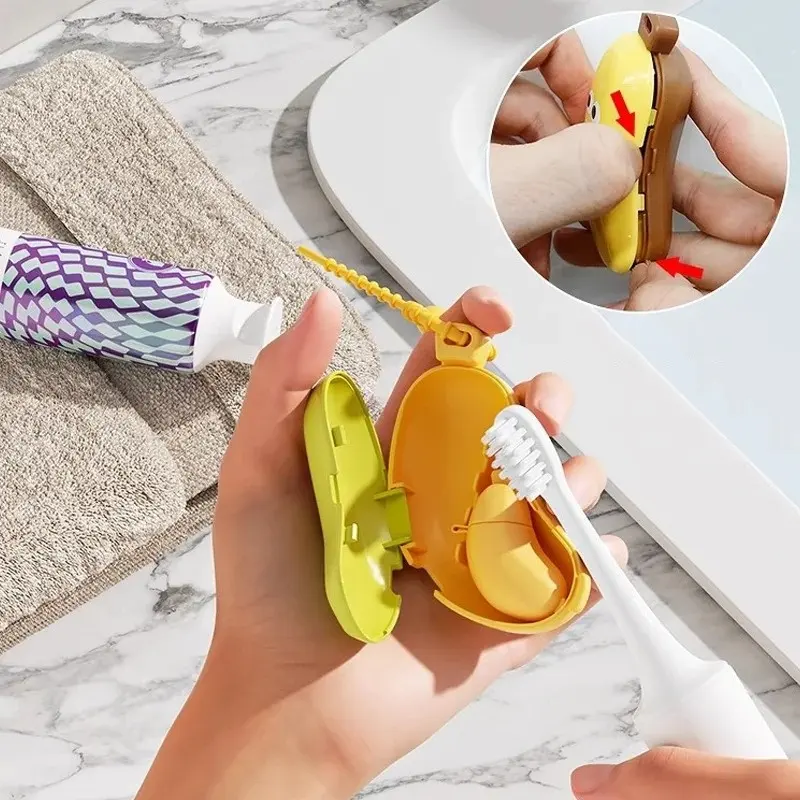 Banana Portable Toothbrush Storage Dust Cover Electric