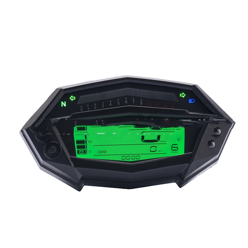 Modified Export-model Motorcycle With Modified Export-spec Instrument Panel