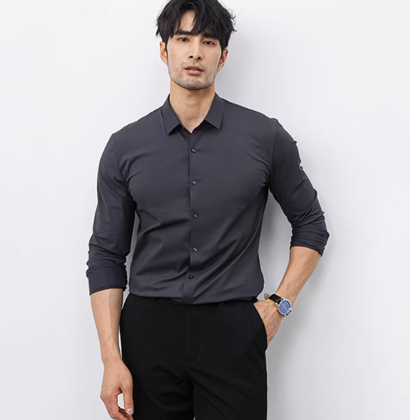 Long-Sleeve Seamless Shirt, picture 3 of 7