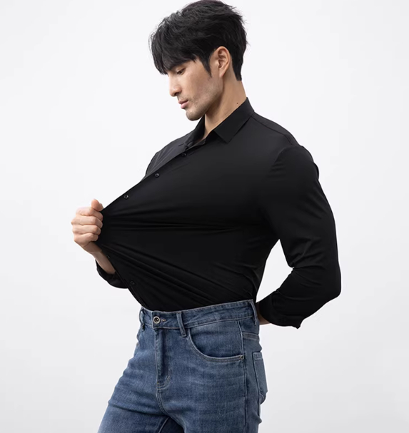 Long-Sleeve Seamless Shirt, picture 5 of 7