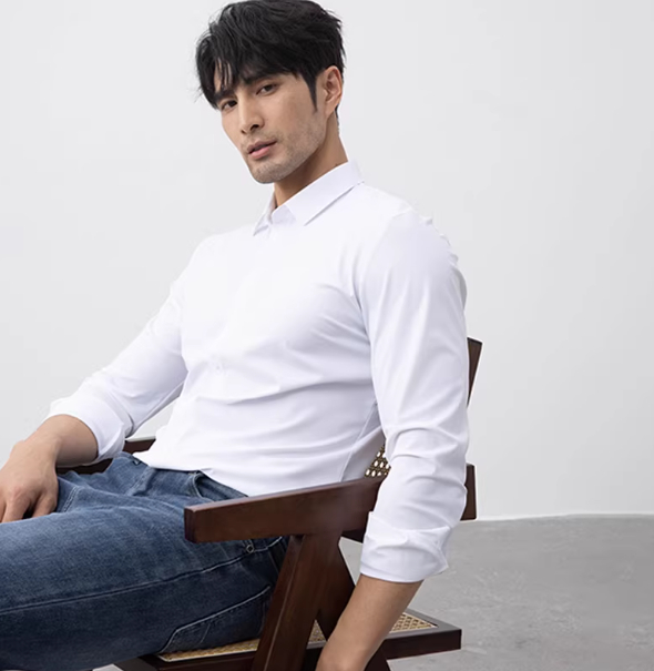 Long-Sleeve Seamless Shirt, picture 2 of 7