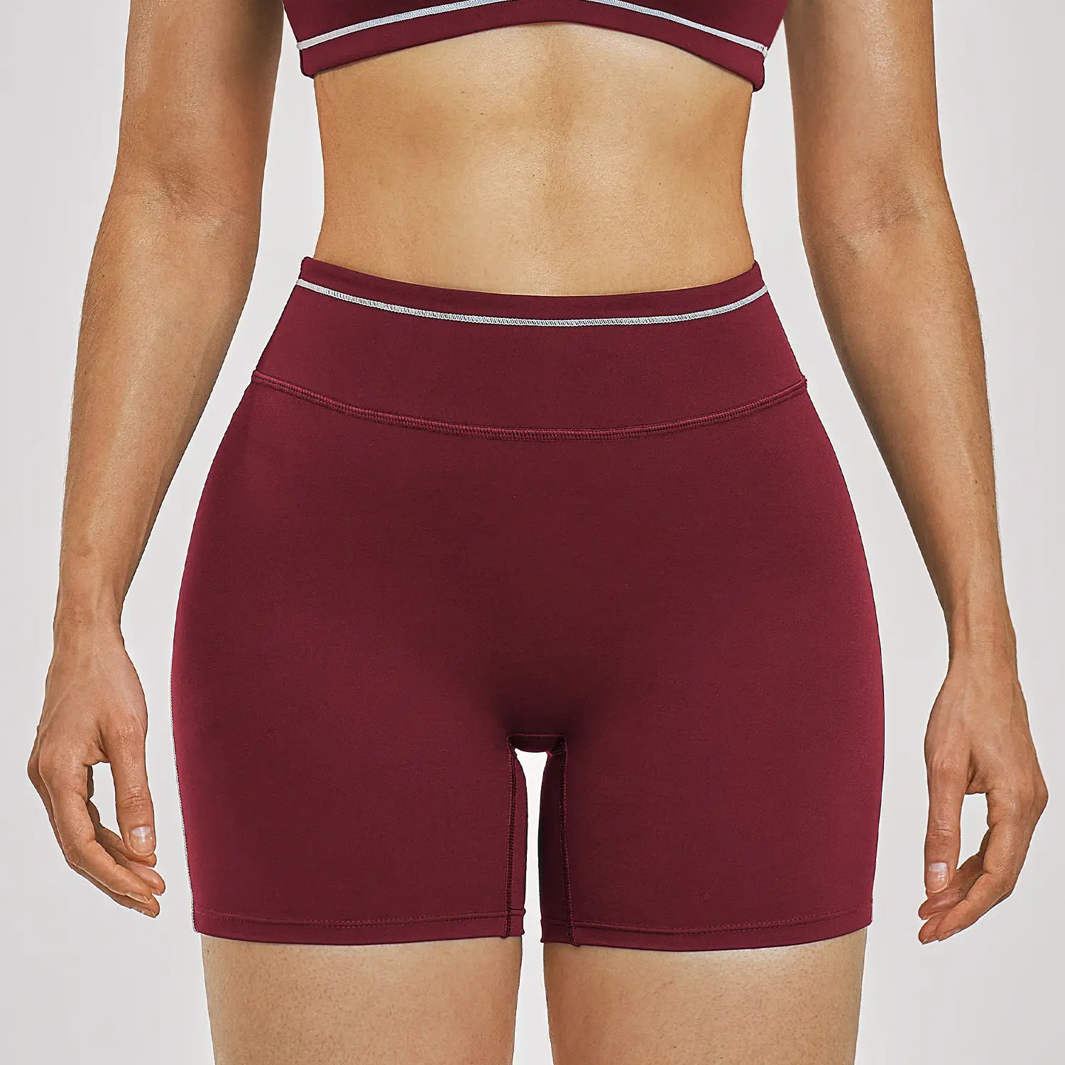 High-waist Athletic Shorts Casual Yoga Shorts