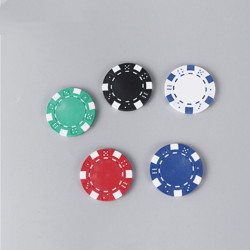ABS Single-piece Chips Plastic Point Tokens