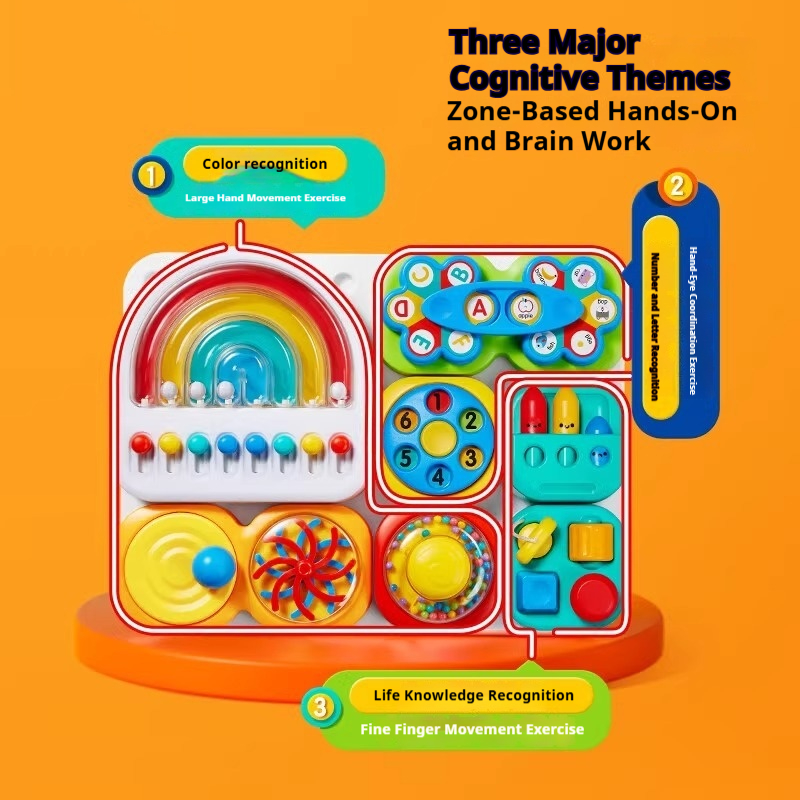 Early Education Lock-opening Busy Board Educational Toy