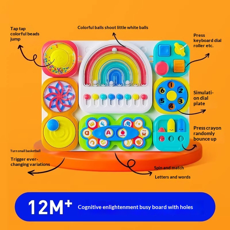 Early Education Lock-opening Busy Board Educational Toy