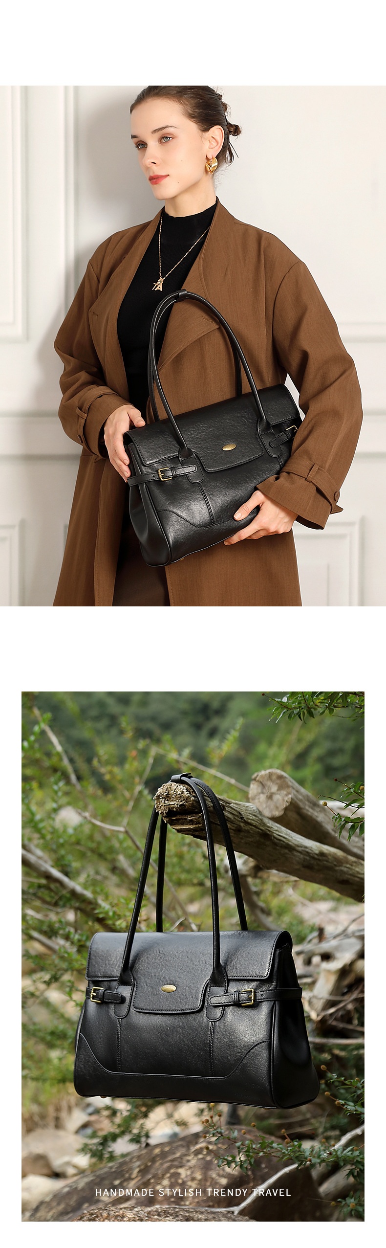Retro Versatile Genuine Leather Women's Bag 24 ed84b2dc ec5c 4929 9542 dbb6d49ccdce trans