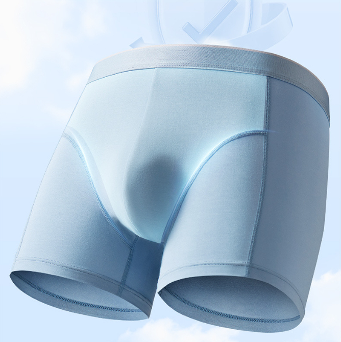 Mens Modal Underwear With A Stock-style Separable Crotch Design