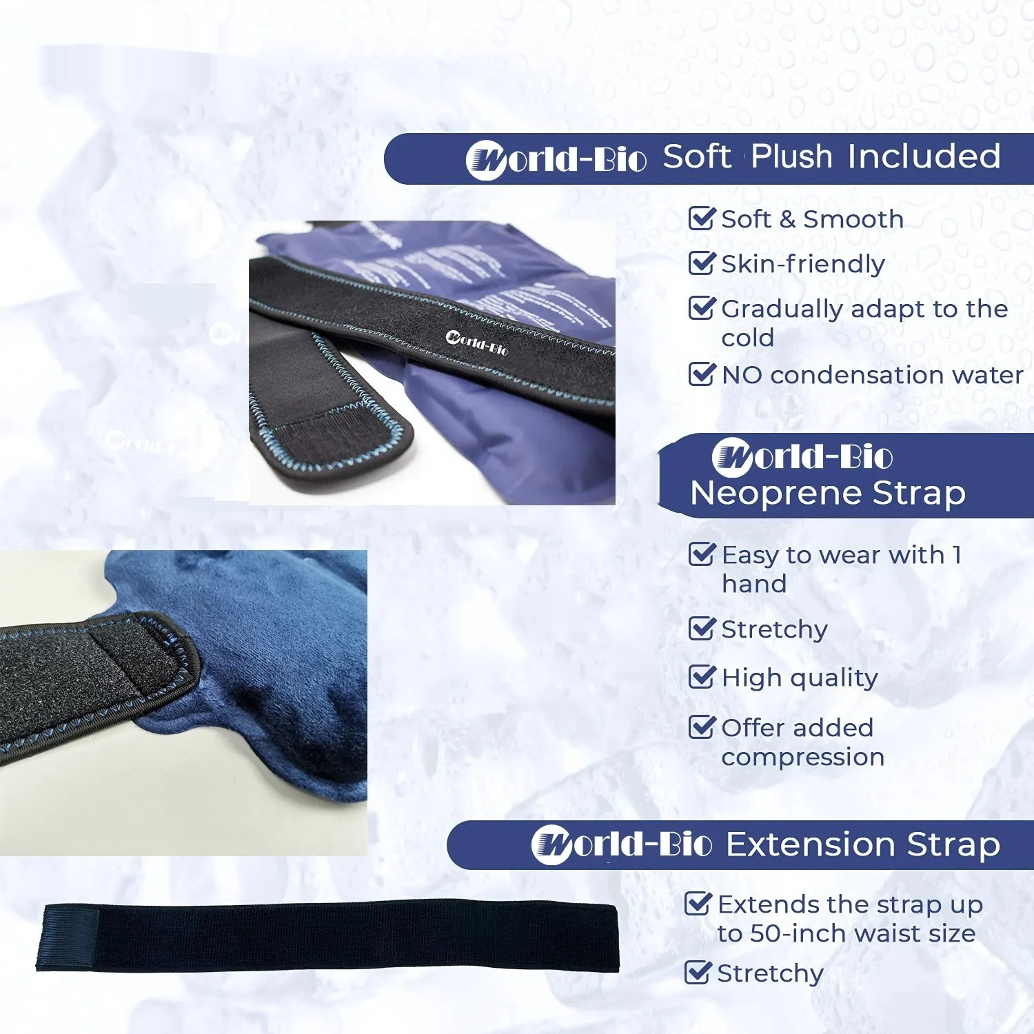Ice-pack Protective Gear For Multiple Body Parts