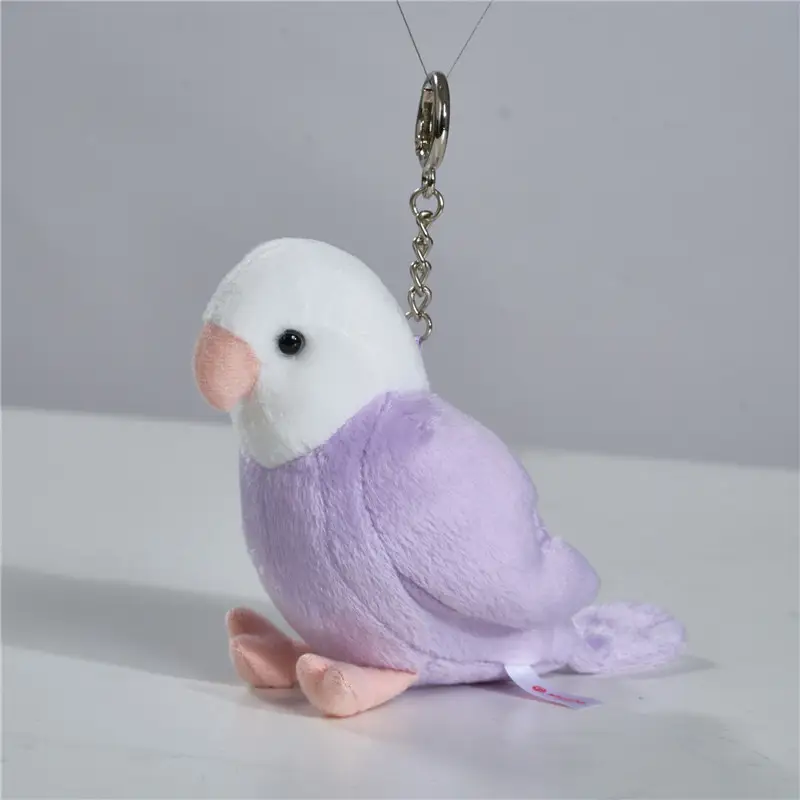 Cute Purple Isha Lovebird Toy