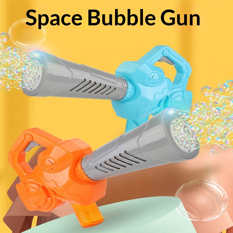 Cross-border New Product Childrens Gatling-Style Handheld Electric Bubble Maker