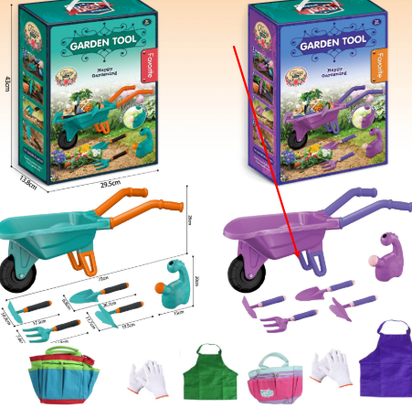 Cross-border Children's Gardening Tools For Digging Sand And Soil