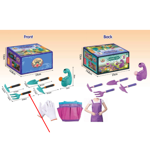Cross-border Children's Gardening Tools For Digging Sand And Soil
