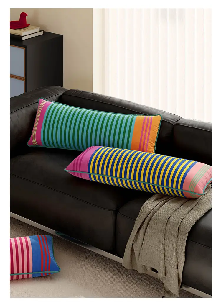 Rectangular Bed Pillowwaist Cushion With Insert