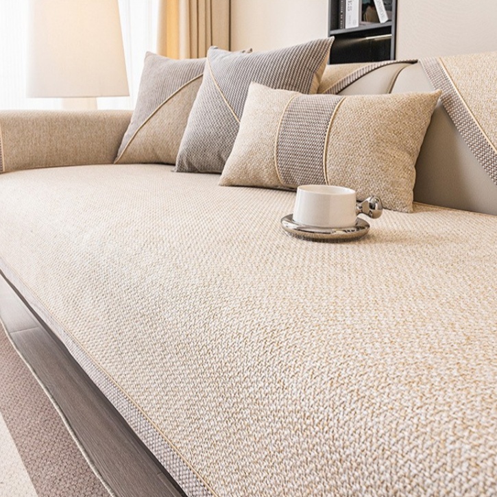 Seat Cushion Back Cover Fabric Pillowcase