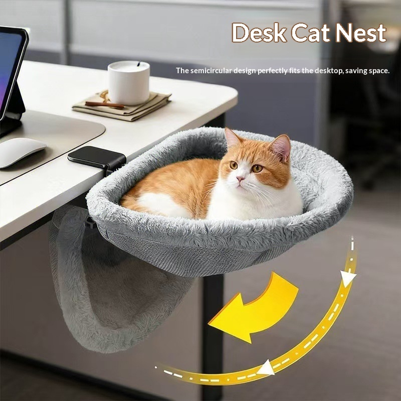Household Folding Computer Desk Cat Bed
