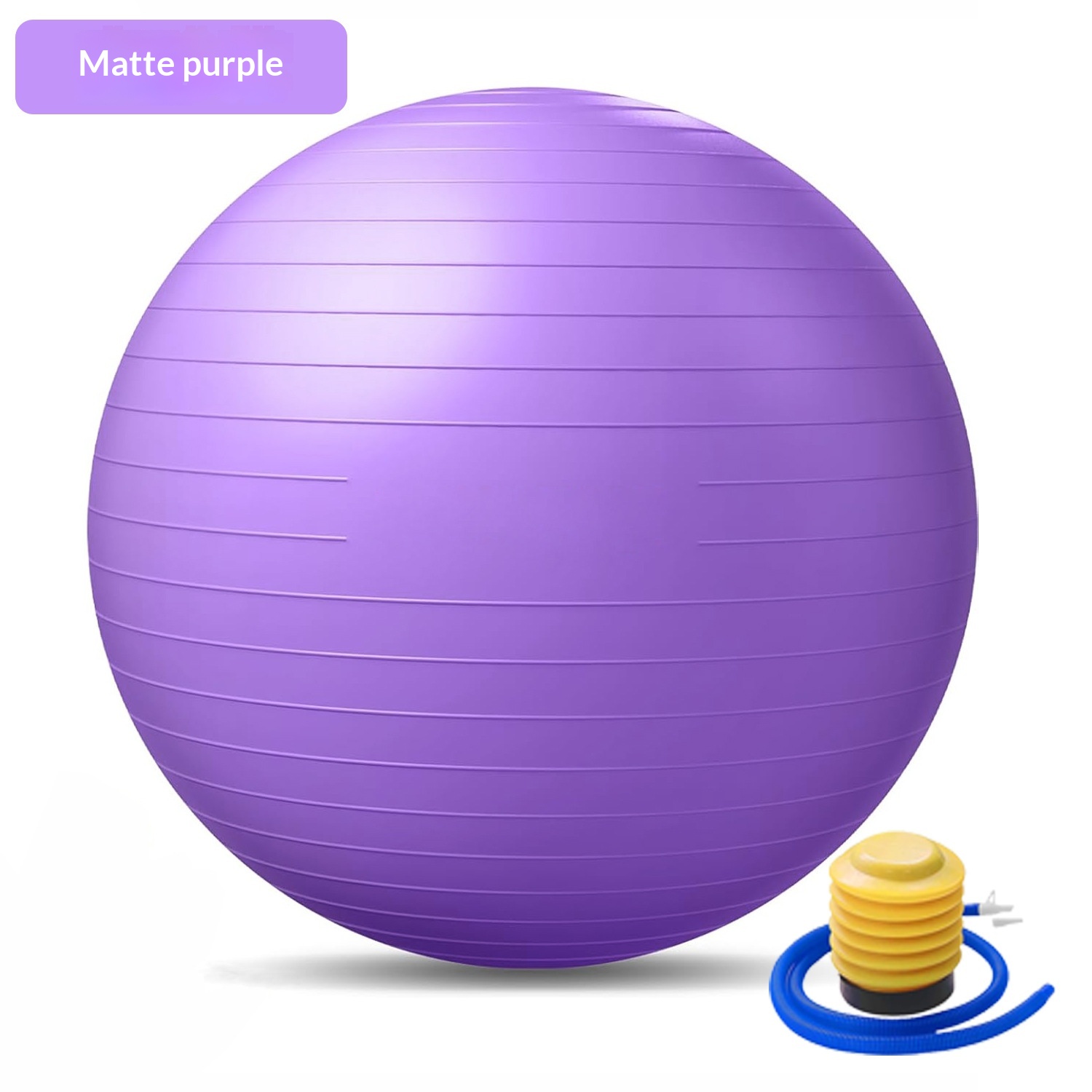 Thickened, Explosion-Proof, Matte-Inflatable Balance PVC Yoga Ball