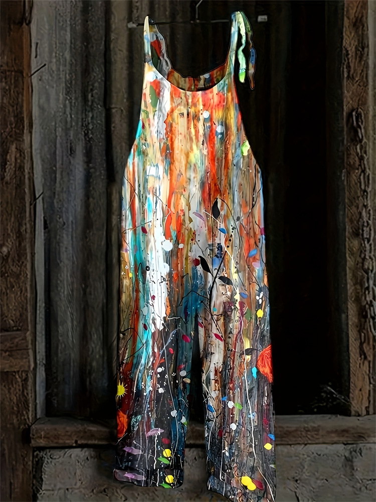 Women's Suspender Pants Are Sweet In Summer