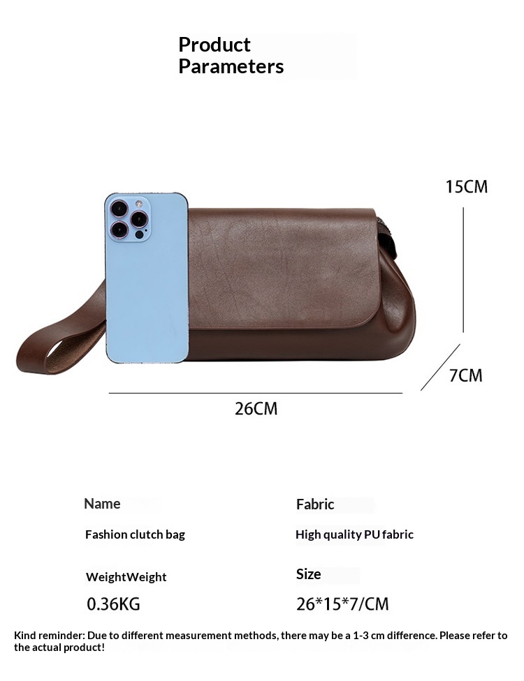 Men's Fashionable Casual Clutch Bag 19 05776957 fff2 469b a298 a125731bfb8e trans