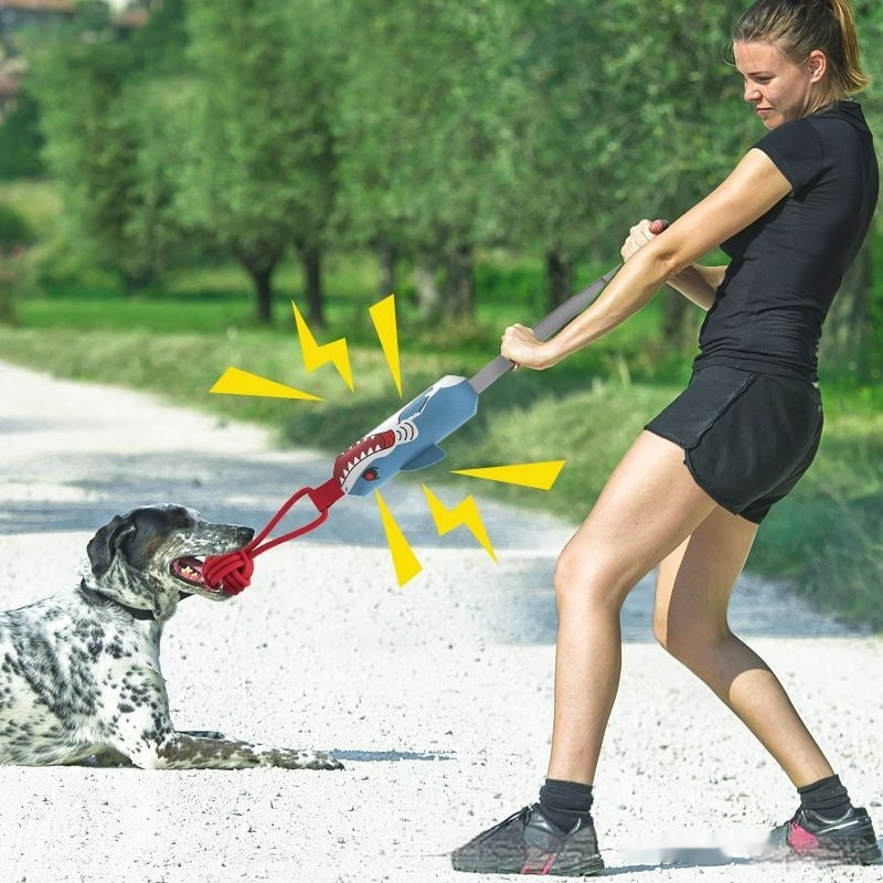 Dog Toy Sounding Tug-of-War Interactive Toy
