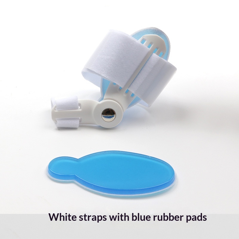 White With Blue Silicone