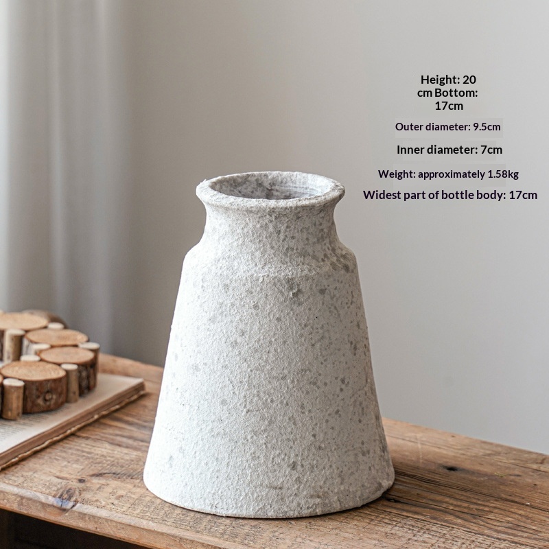 Ceramic Pot Vase, Retro Style, picture 10 of 10