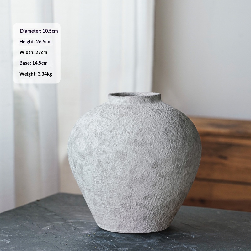 Ceramic Pot Vase, Retro Style, picture 8 of 10