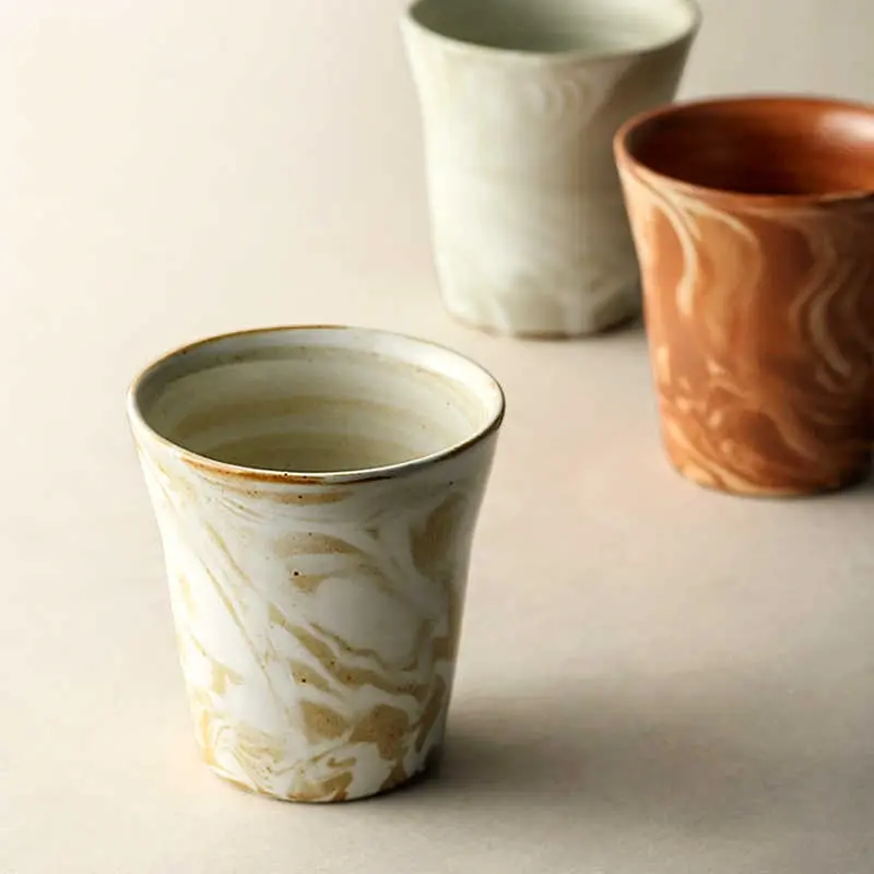 Creative Minimalist Handmade Japanese-style Coffee Mug For Home Use