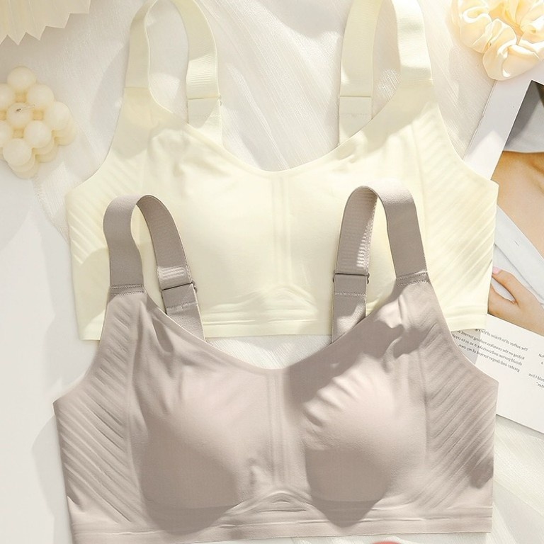 Large-breasted Womens Ultra-thin Summer Underwear That Makes The Bust Look Smaller