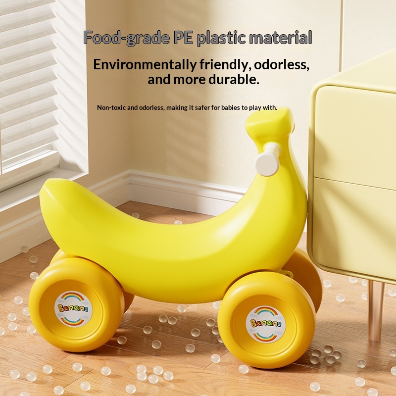 Creative Multifunctional Childrens Cartoon Ride-On Balance Bike Toy