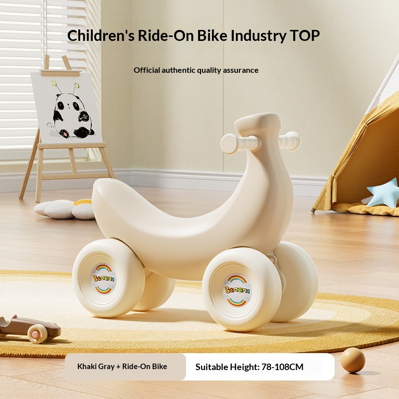 Creative Multifunctional Childrens Cartoon Ride-On Balance Bike Toy