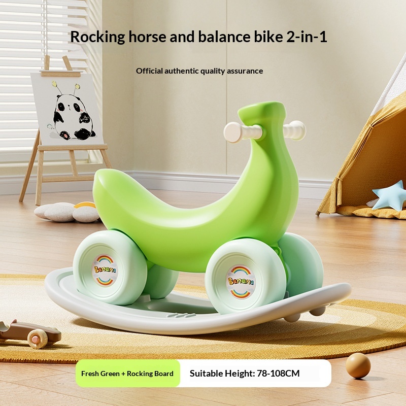 Creative Multifunctional Childrens Cartoon Ride-On Balance Bike Toy