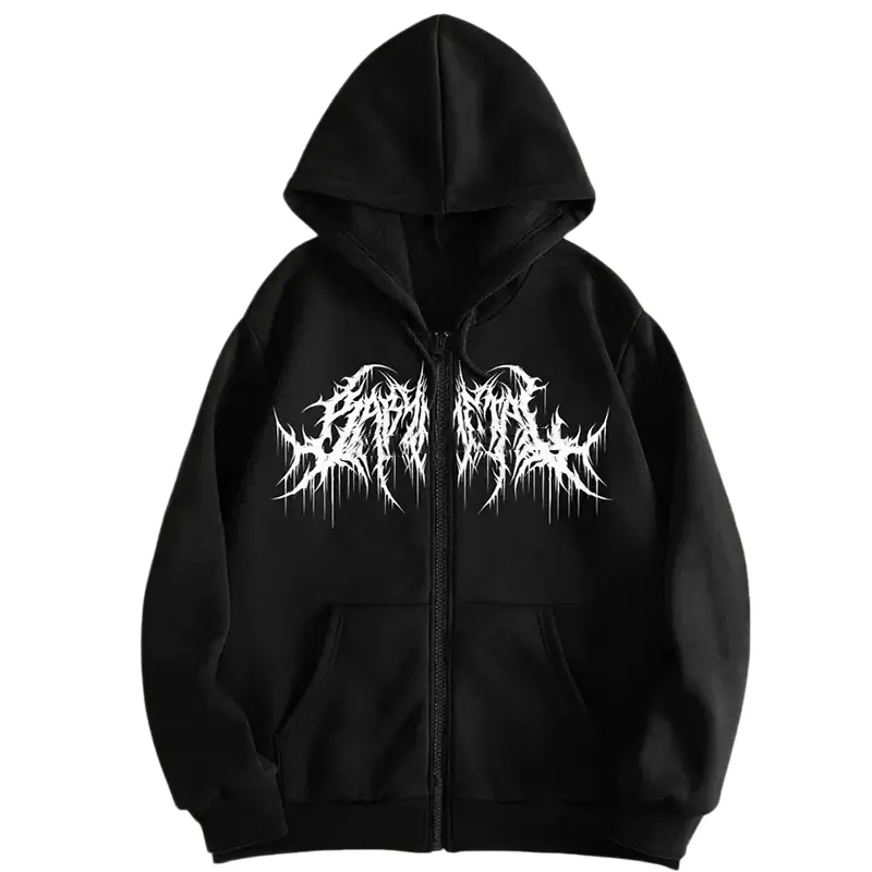 Millennium Hoodie Men's Printed Style Gothic