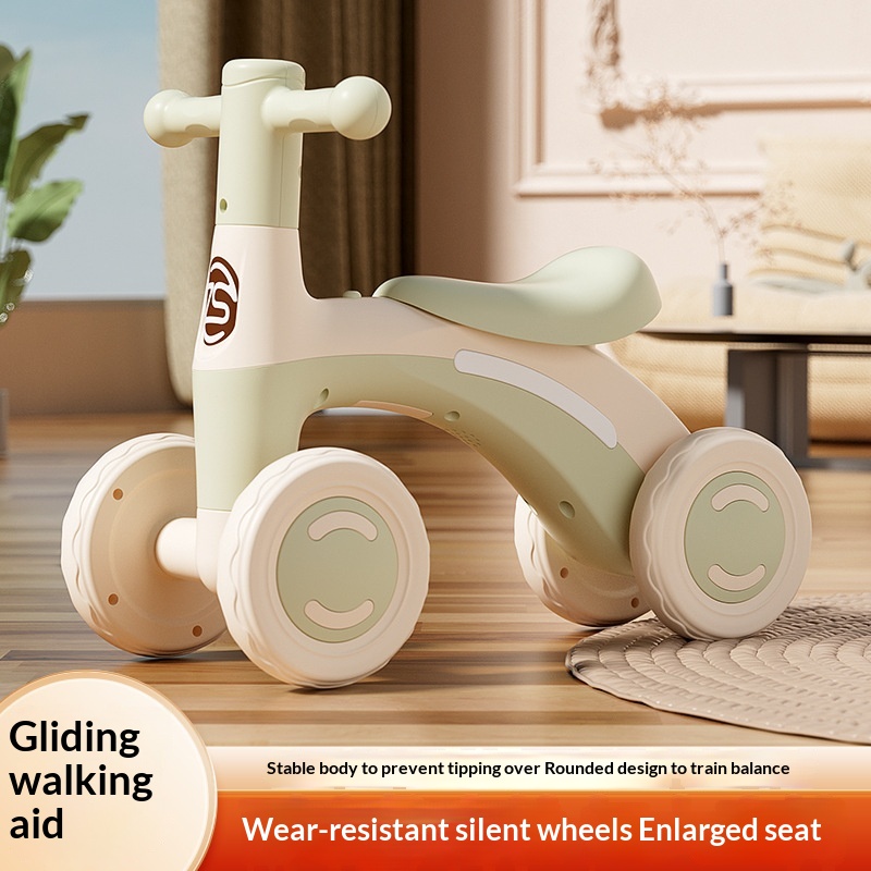 Beginner Four-Wheel Anti-Rollover Non-Slip Driving Toy