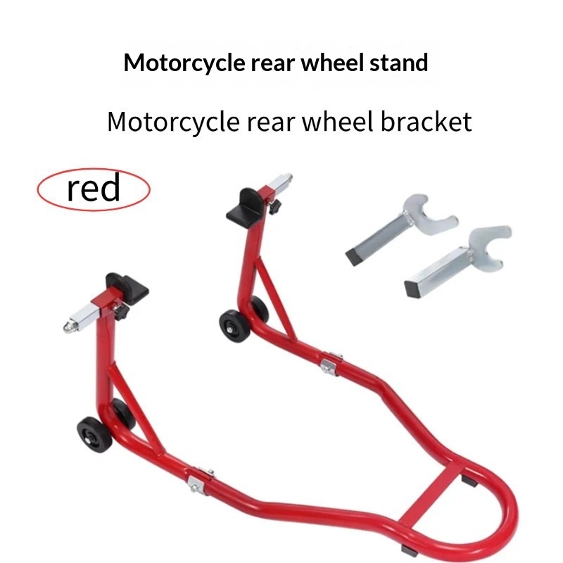Motorcycle Stand Front And Rear Wheel Parking Rack 4