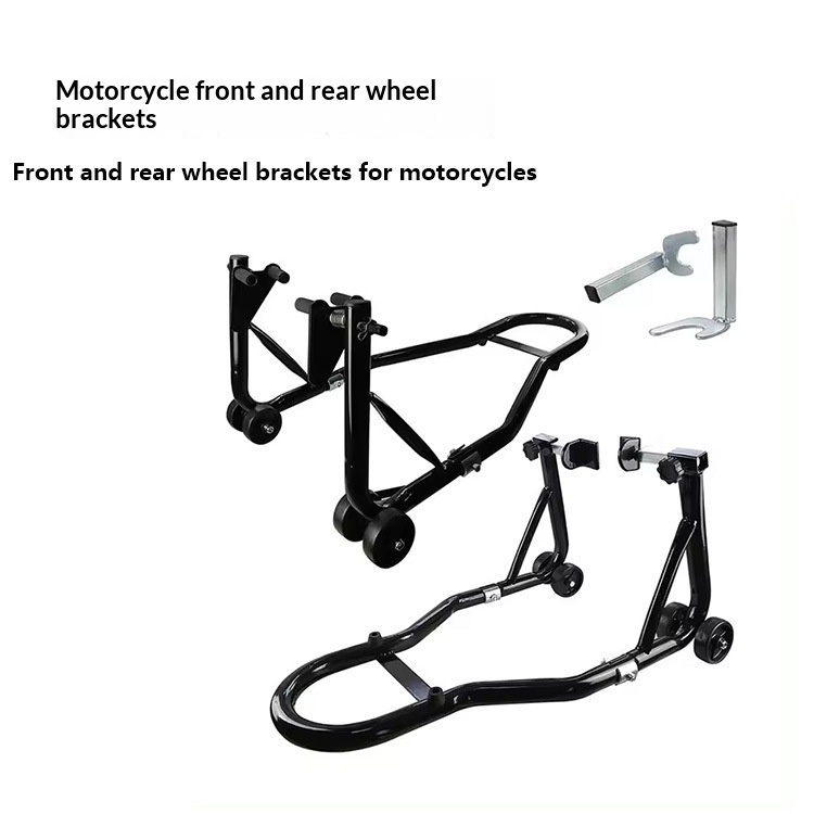 Motorcycle Stand Front And Rear Wheel Parking Rack