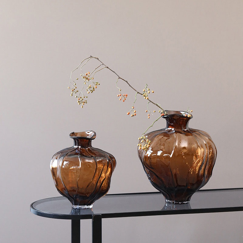 Creative Glass Decorative Ornament With A Bottle Base - Image 1