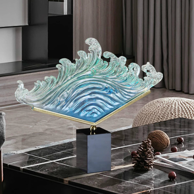 Wind-and-water-inspired Decorative Craft With A Minimalist High-end Aesthetic - Image 1