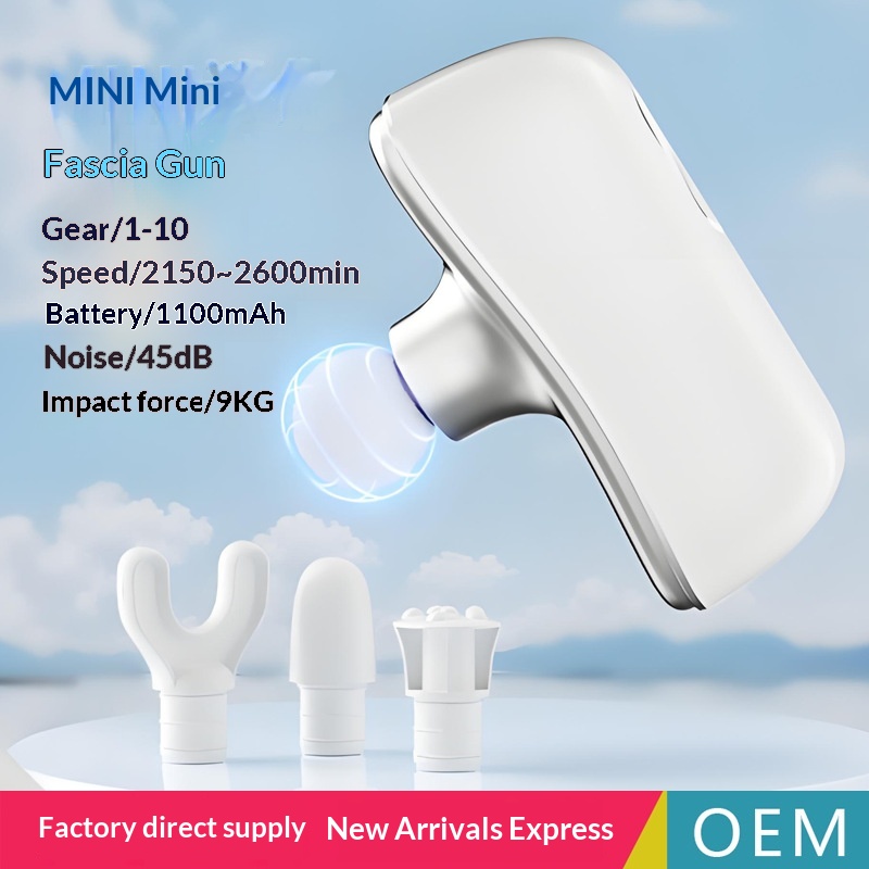 Portable Electric Fascia Gun For Deep Muscle Relaxation Brushless Motor