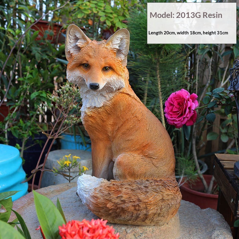 Fox Garden Sculpture, picture 8 of 8