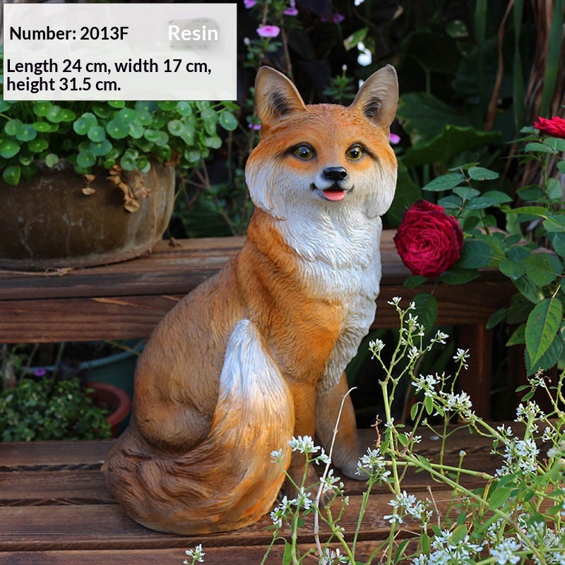 Fox Garden Sculpture, picture 7 of 8