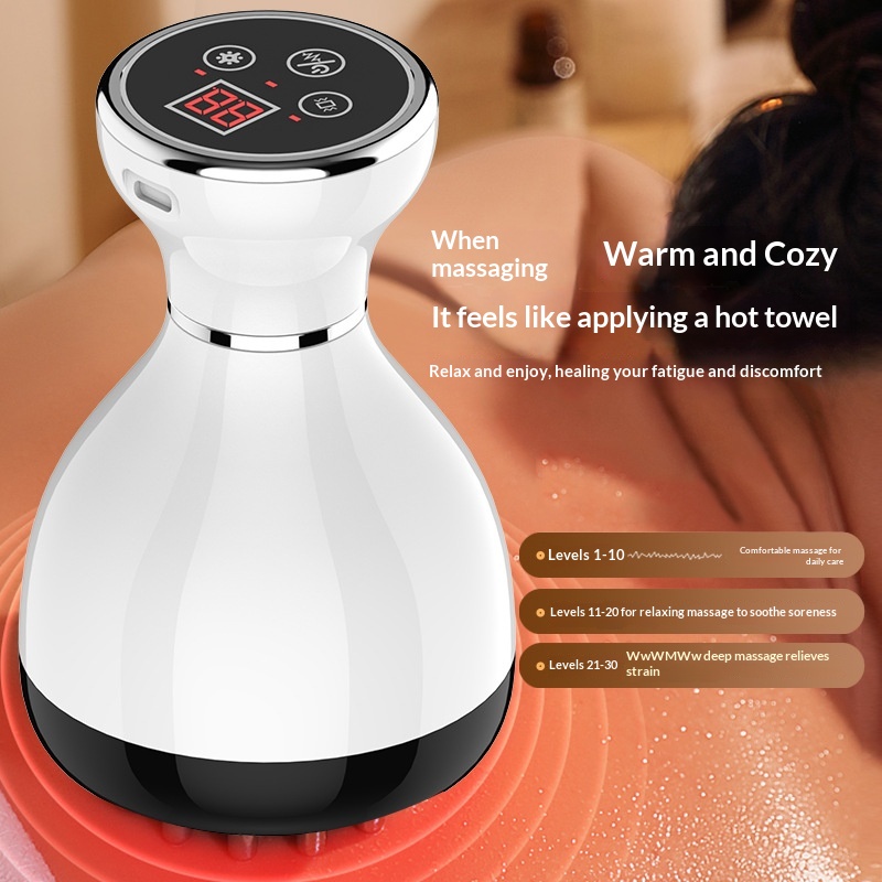 Household Electric Guasha Device Meridian Brush Suitable For The Whole Body