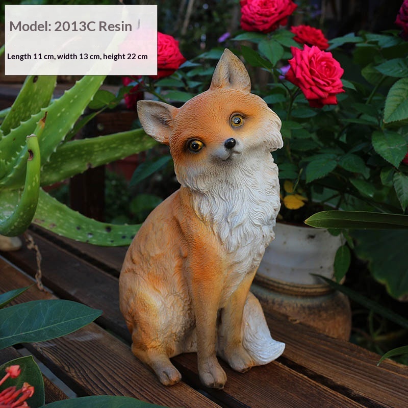 Fox Garden Sculpture, picture 4 of 8