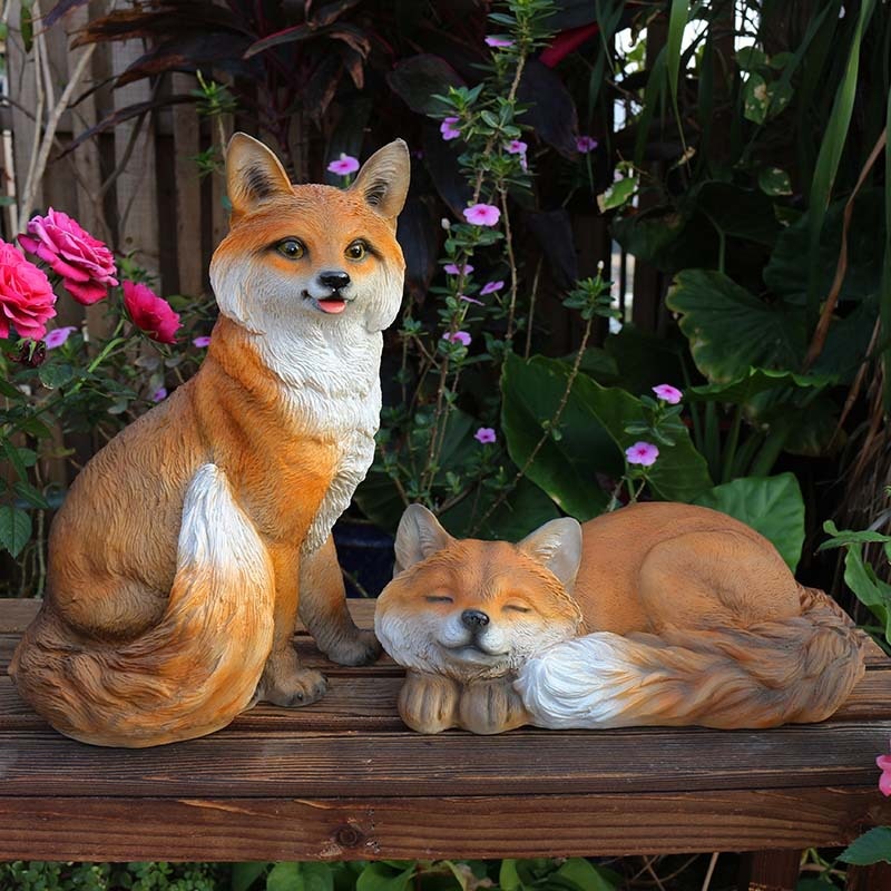 Fox Garden Sculpture
