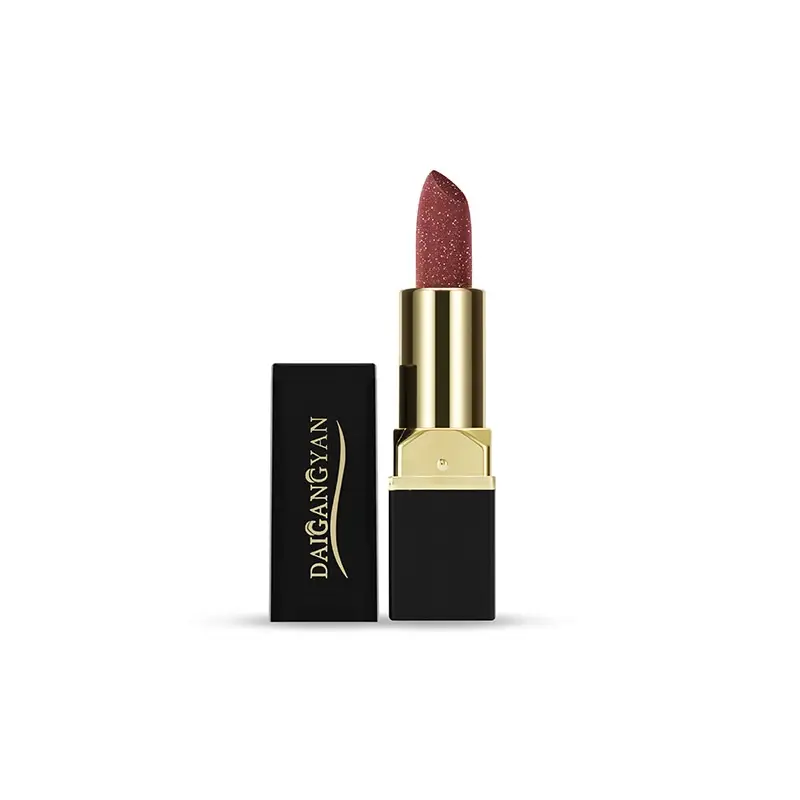 Little Golden Diamond Shimmer Lipstick Velvet Matte Opacity