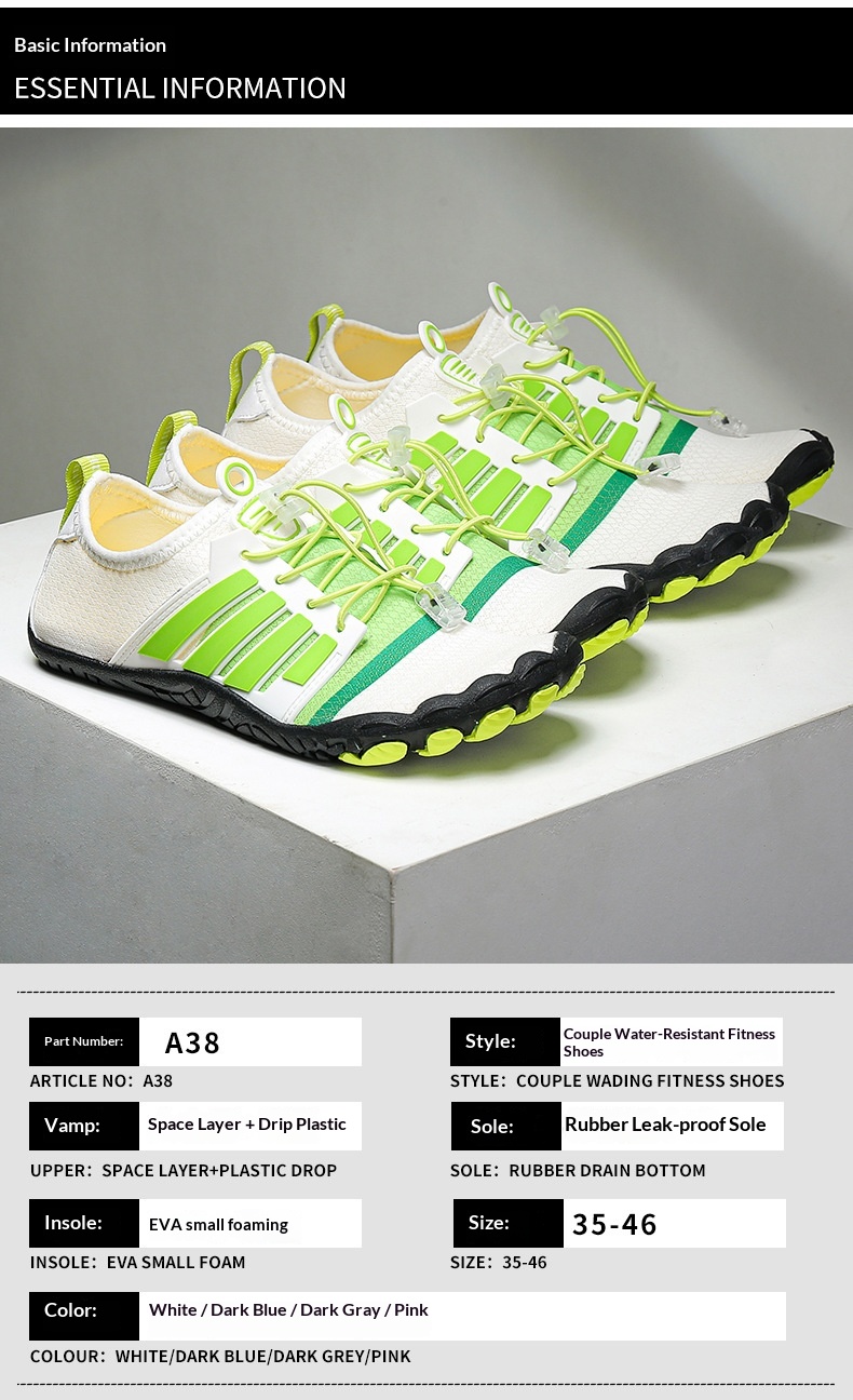 Unisex Water Shoes - Non-Slip Breathable Aquatic Shoes — detail view 13