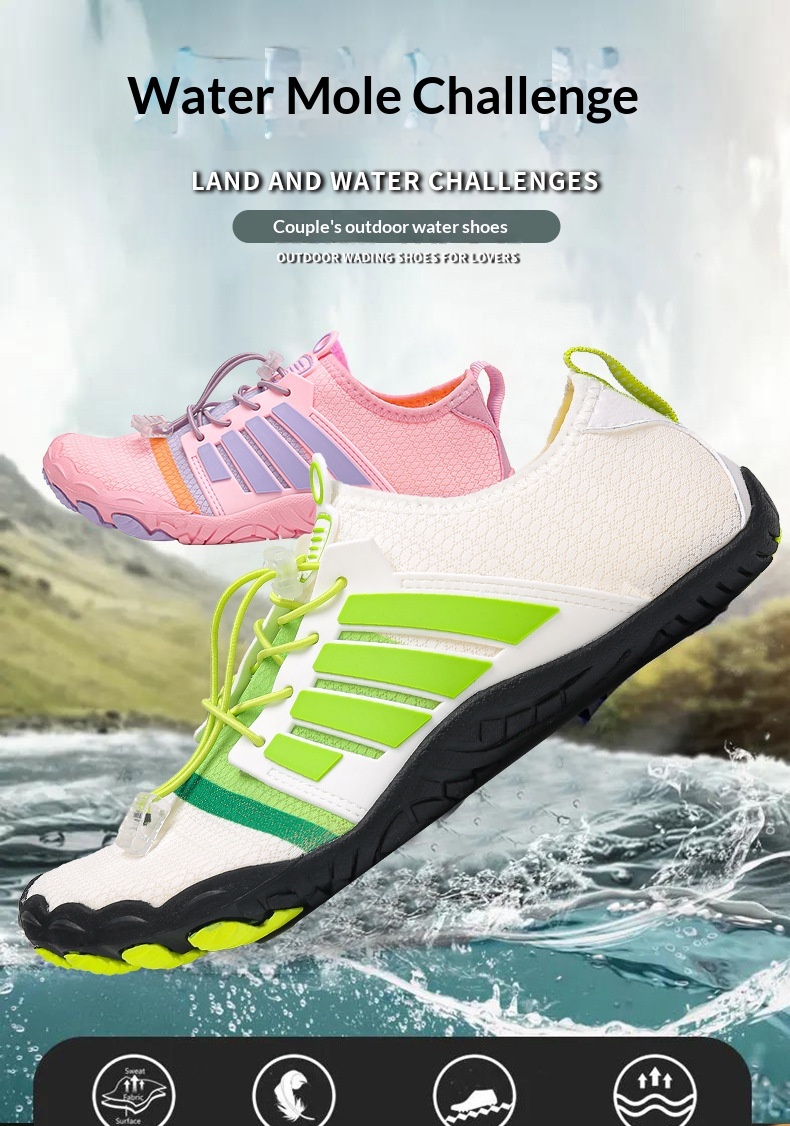 Unisex Water Shoes - Non-Slip Breathable Aquatic Shoes — detail view 16
