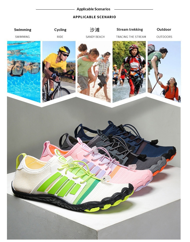 Unisex Water Shoes - Non-Slip Breathable Aquatic Shoes — detail view 5