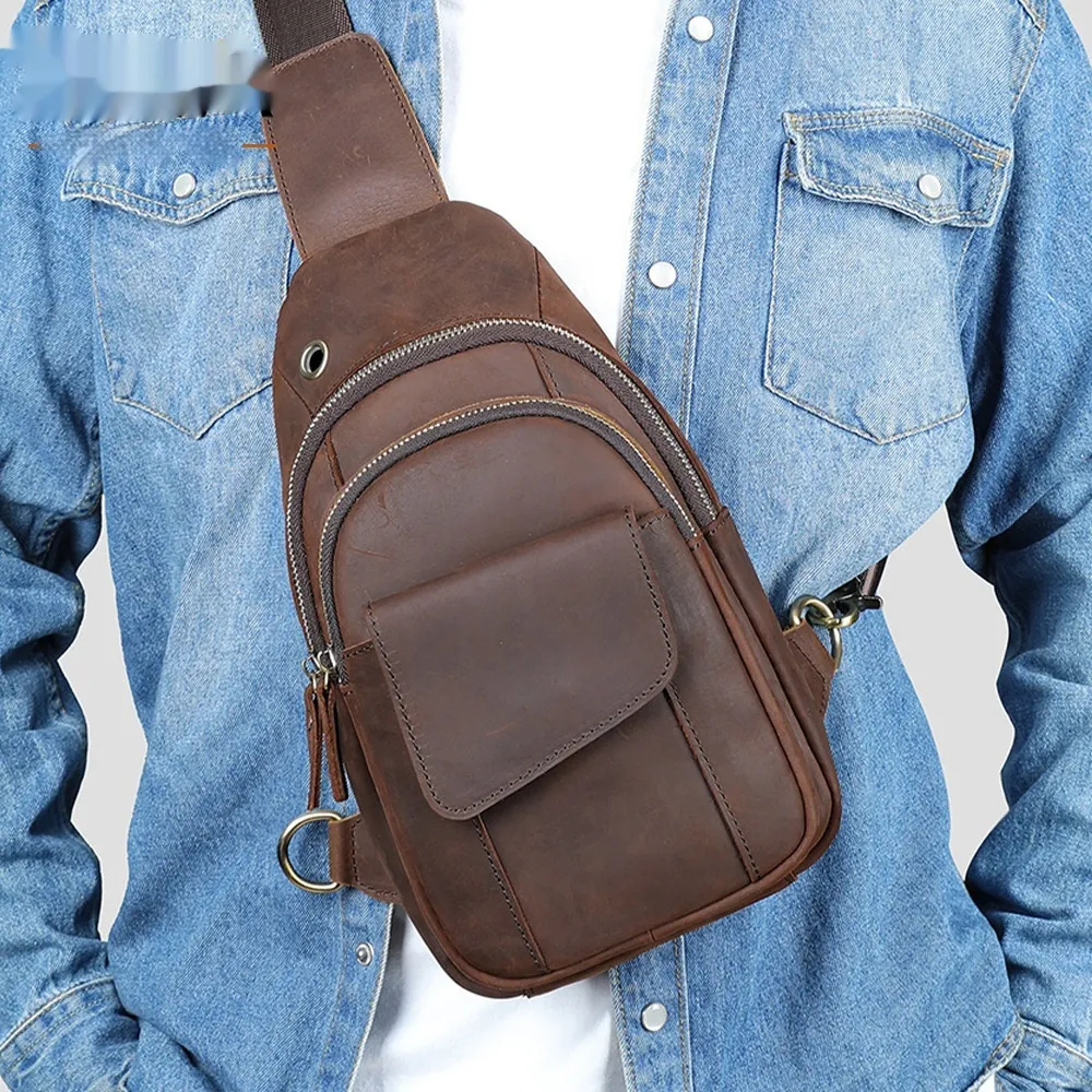 Large-capacity Vintage Crossbody Bag